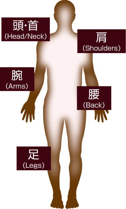 希望の部位